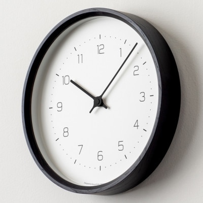 NEUT wall clock / ブラック(KK22-09 BK)