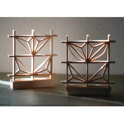 砺波チューリップ組子