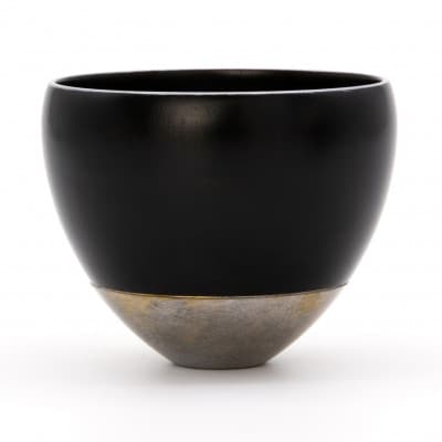 KISEN Guinomi Sake Cup DON Kurourushi Misty Silver