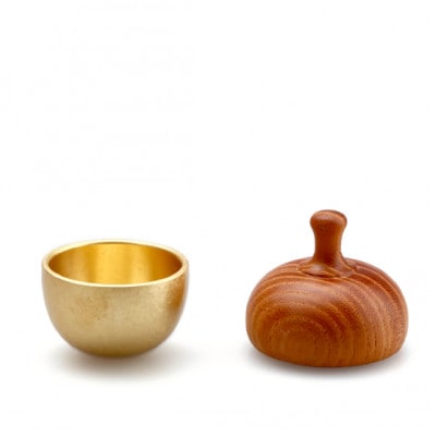 【高岡銅器】空穏 まどか どんぐりん ゴールド