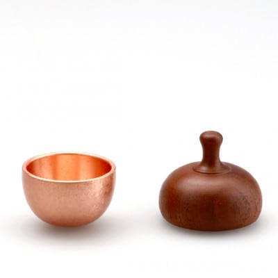 【高岡銅器】空穏 まどか どんぐりん ピンクゴールド