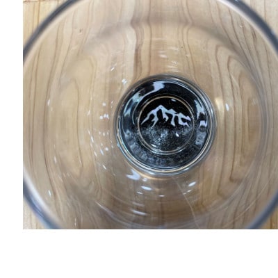 【高岡漆器】杯　立山連峰貝入　黒