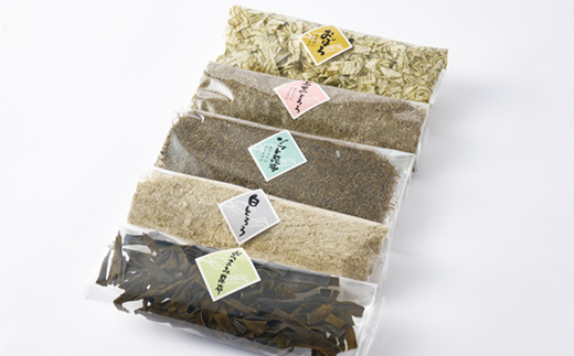 四十物昆布　昆布詰合せ 5種