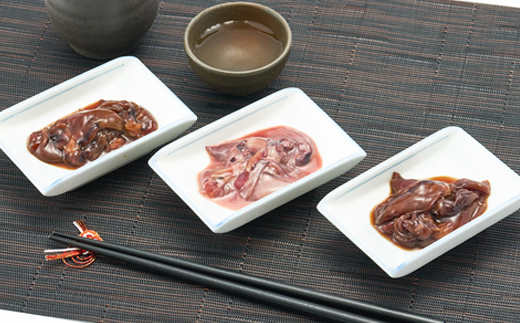 川村水産　ほたるいか塩辛・沖漬　3本【配送不可地域：離島】