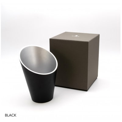 【高岡銅器】KISEN Bottle Cooler KAGUYA Black