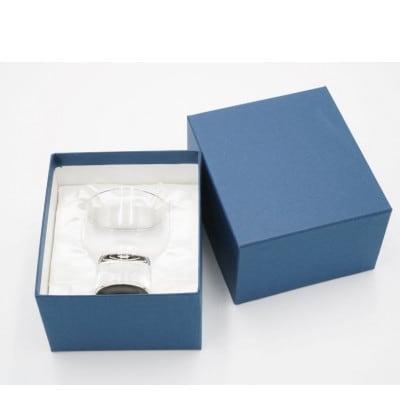 【高岡漆器】杯　立山連峰貝入　黒