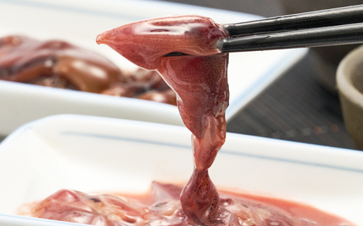 川村水産　ほたるいか塩辛・沖漬　3本【配送不可地域：離島】