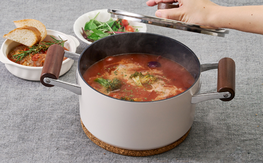 プレールIH両手鍋20cm