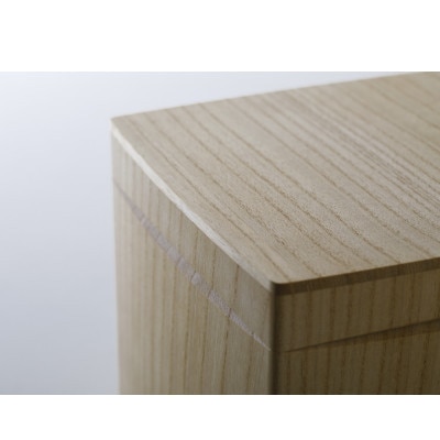 ライスストッカー 5kg用　総国産桐使用 天然蜜蝋仕上げ 桐の米びつ