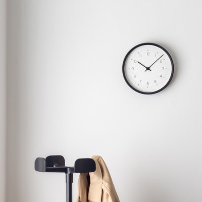 NEUT wall clock / ブラック(KK22-09 BK)