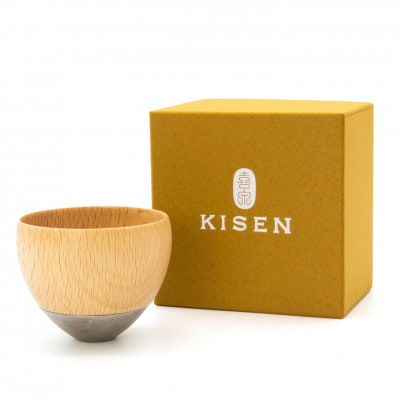【高岡銅器】KISEN Guinomi Sake Cup DON Misty Silver