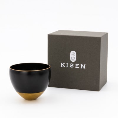 KISEN Guinomi Sake Cup DON Kurourushi Mellow Gold