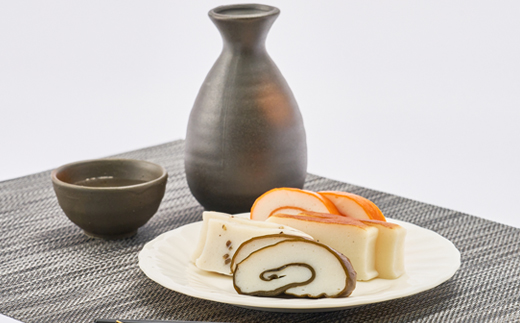 梅かま　中型かまぼこ　5本【配送不可地域：離島】