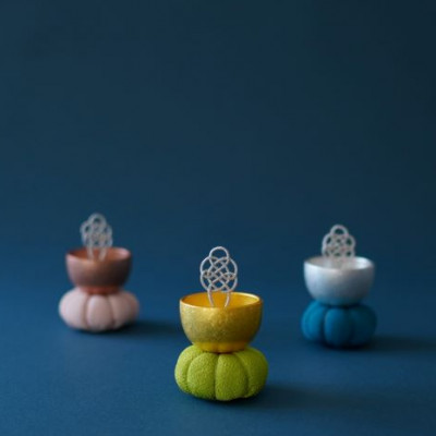 【高岡銅器】空穏 ざふりん ピンクゴールド