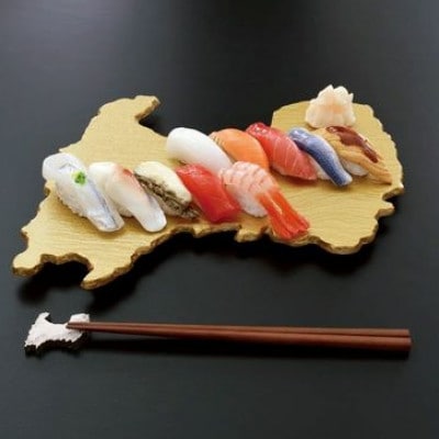 【高岡銅器】富山県プレート金