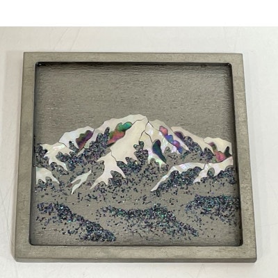 【高岡銅器】コースター立山