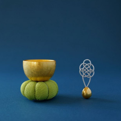 【高岡銅器】空穏 ざふりん ゴールド