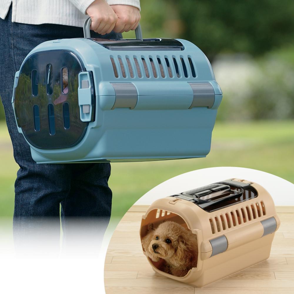 キャンピングキャリーファイン ダブルドア Ｓ【アイボリー】