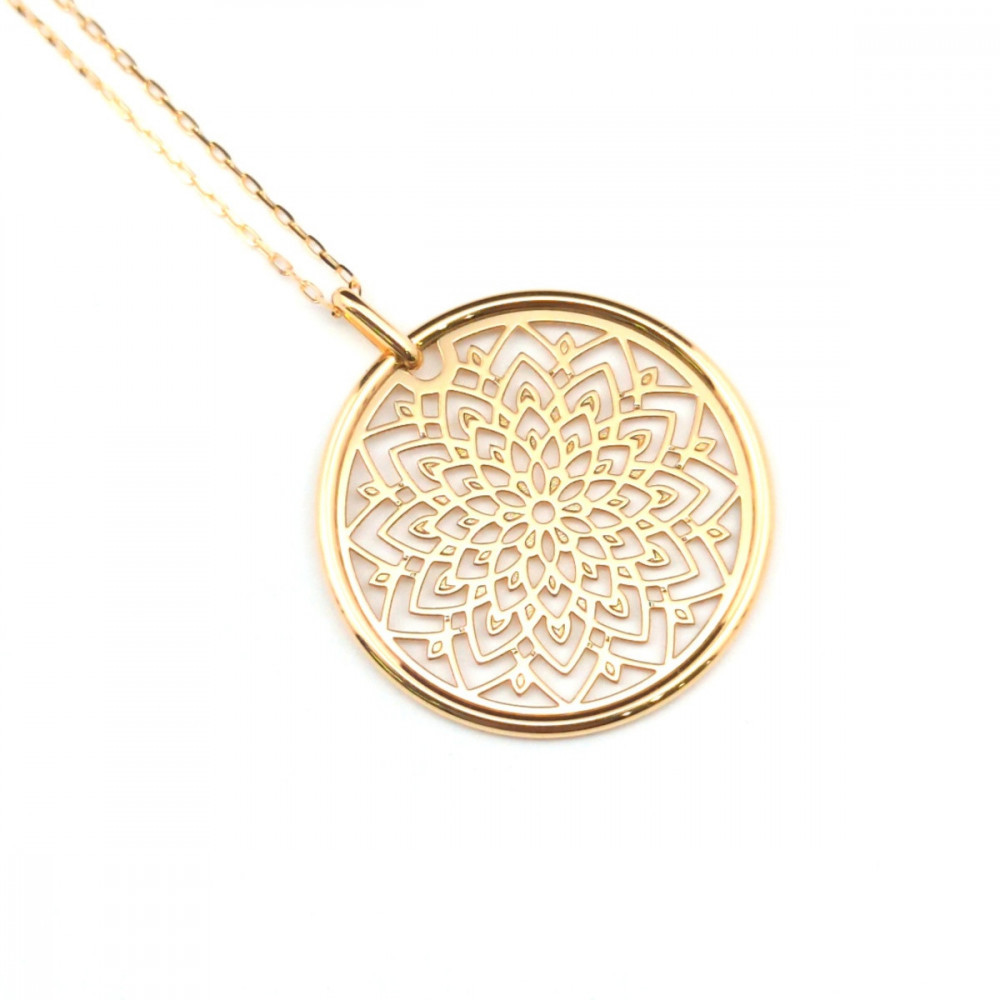 【18金イエローゴールド 二つ菊ペンダントトップ 】富山県 富山市 贈り物 おすすめ ギフト 記念