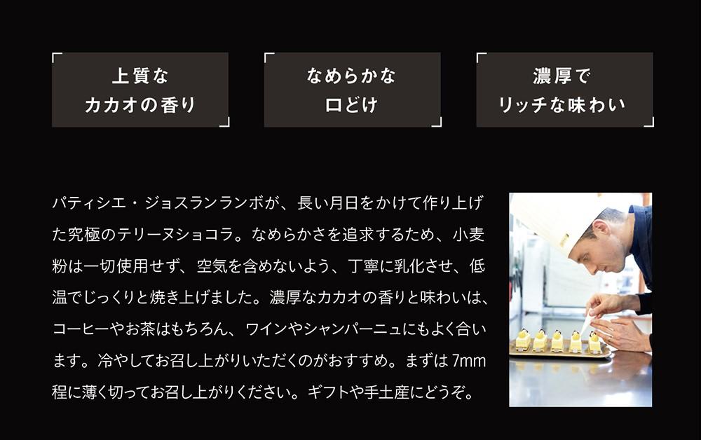 究極のデザートチョコレート【テリーヌショコラ６４％】 Monsieur J ムッシュー・ジー