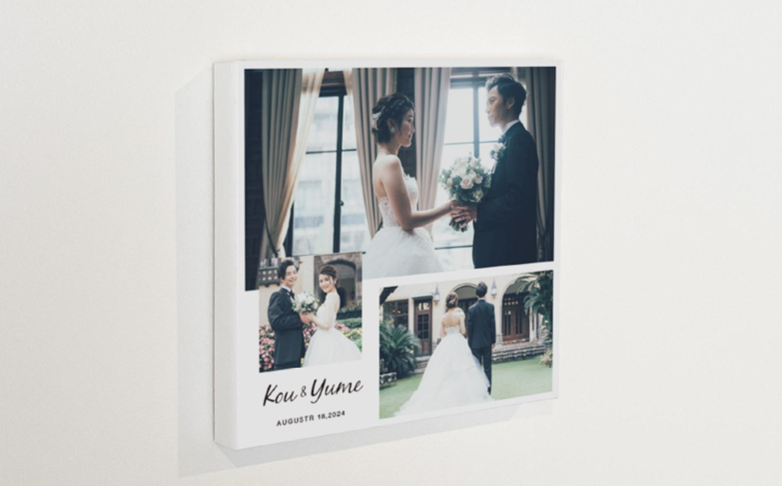 アイフォト 写真パネルlll【ホワイトパネル】イーゼル付き