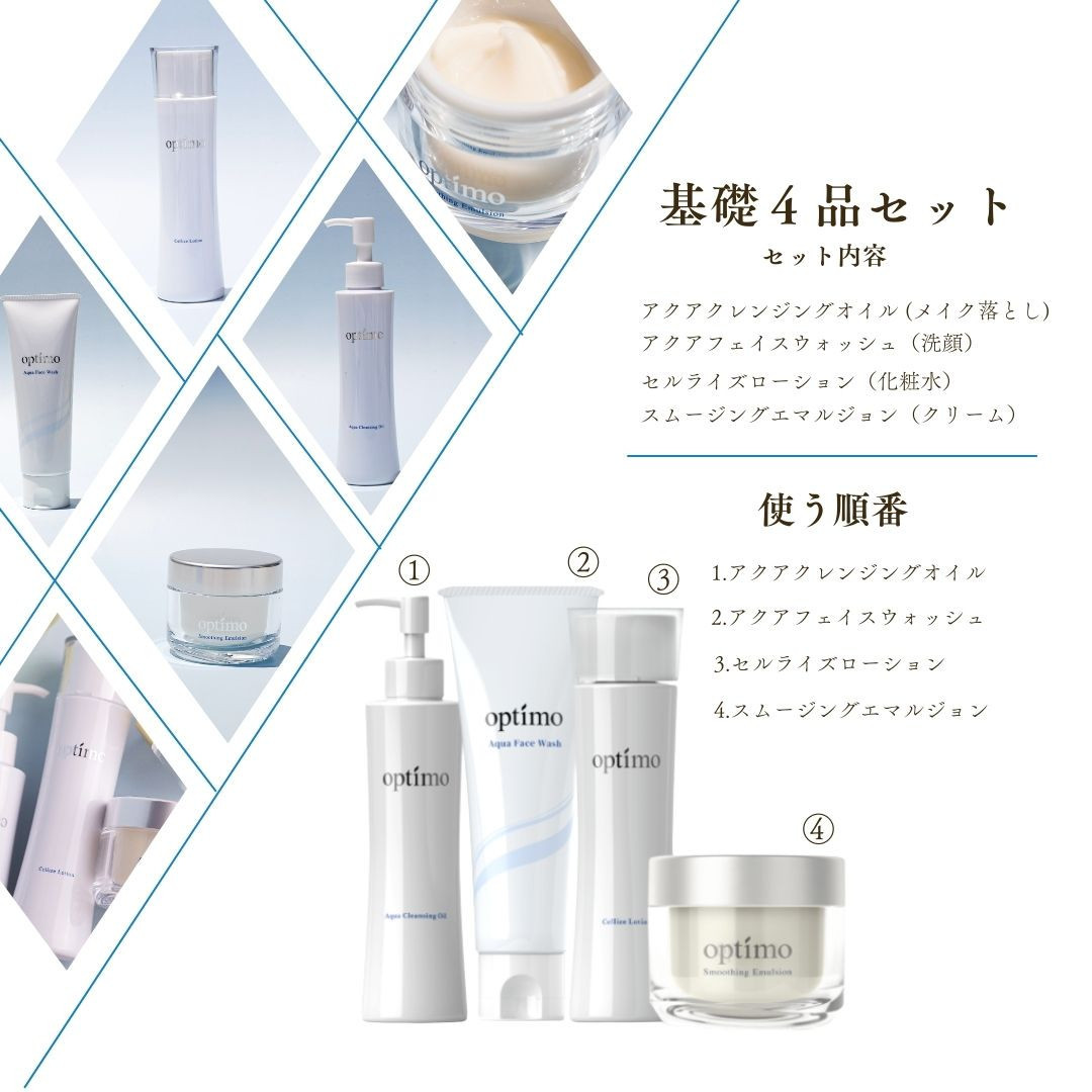 オプティモ スキンケア基礎4品セット