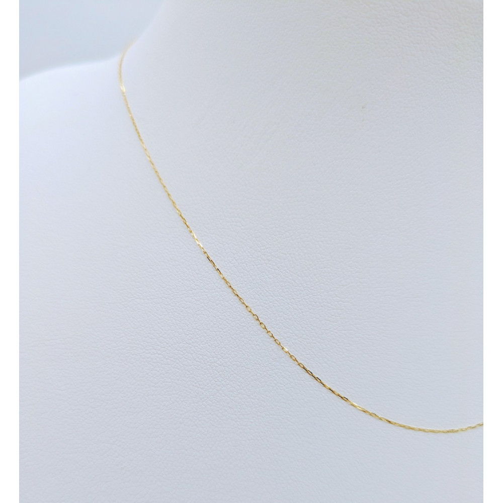 【18金イエローゴールドネックレス グリームカット長小豆0.4 60cm】富山県 富山市 贈り物 おすすめ ギフト 人気 記念