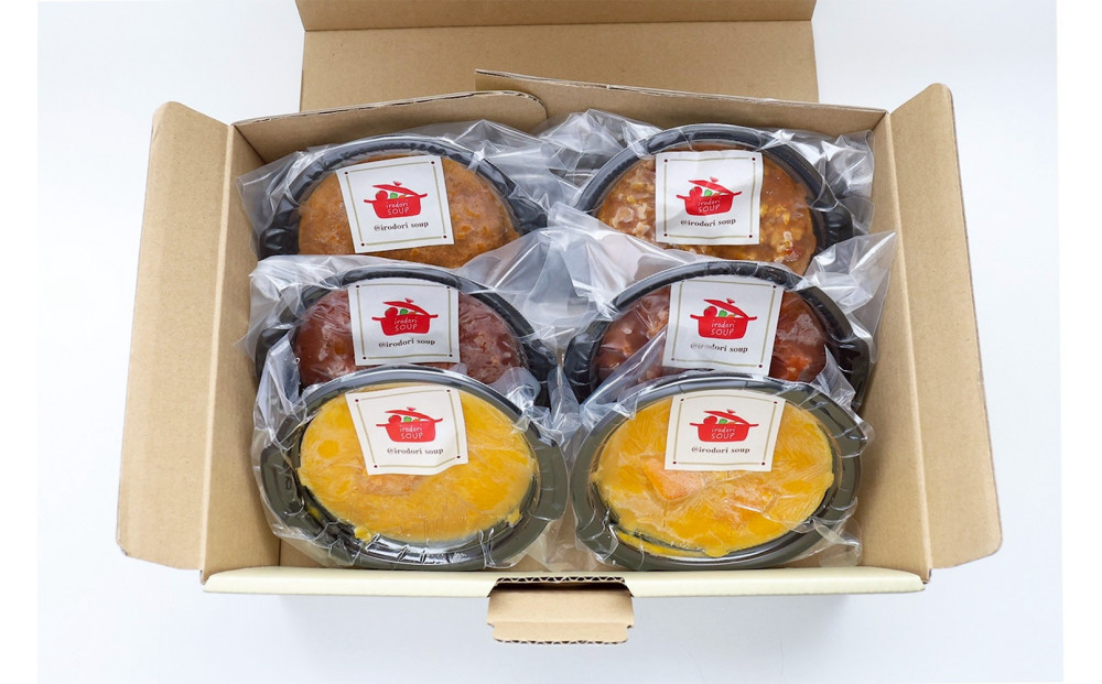 【ふるさと納税】野菜スープ＆ヘルシーチキンカレー6個セット 冷凍 人気スープ  時短 手軽 具だくさんスープ