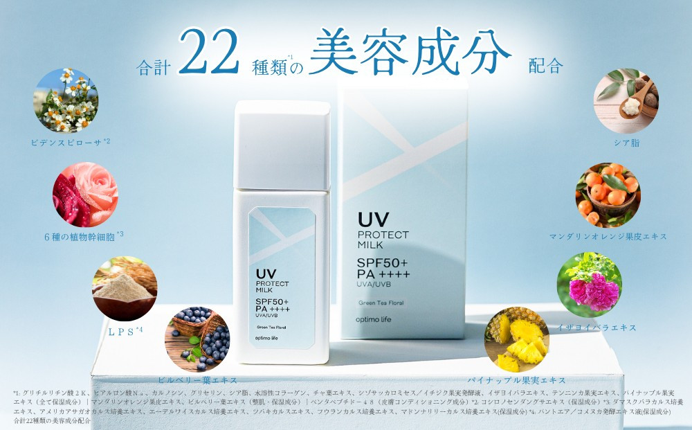 オプティモ UVプロテクトミルク 50ml×5
