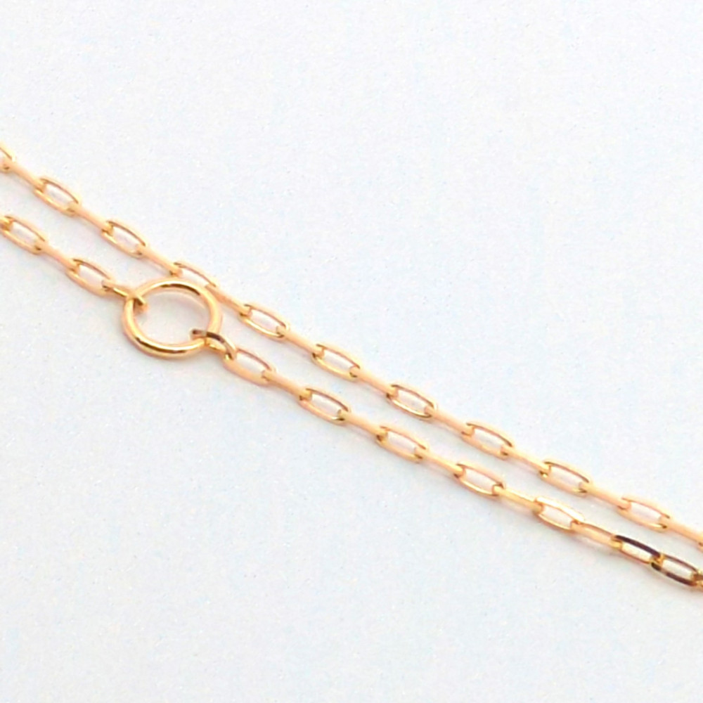 【18金イエローゴールドネックレス グリームカット長小豆0.2 40cm】 富山県 富山市 贈り物 おすすめ ギフト 人気 記念