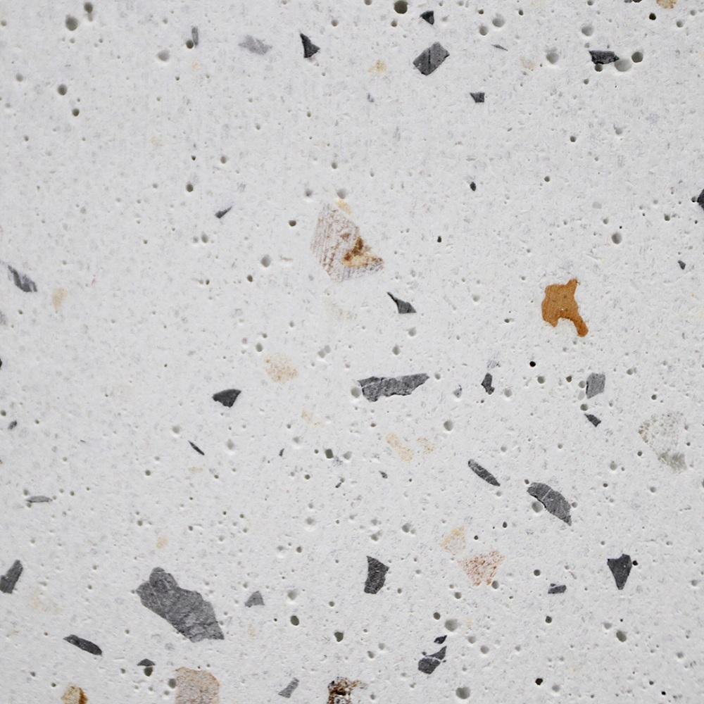 テラゾー 天板 小サイズ  380mm×380mm×25mm(10kg)　家具 セメント コンクリート 富山市 鳥居セメント工業