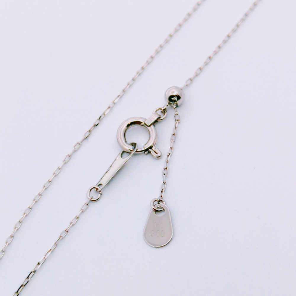 【プラチナネックレス Pt900 グリームカット長小豆0.25 45cm】富山県 富山市 贈り物 おすすめ ギフト 記念