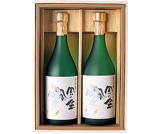 富山 大和百貨店 選定 〈福鶴酒造〉風の盆　大吟醸　Ｆセット