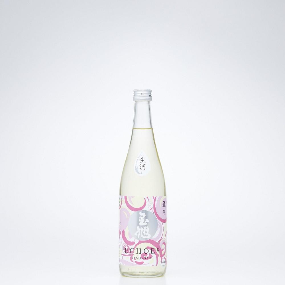 玉旭酒造 【生酒】酒母搾り純米原酒 玉旭 ECHOES（720ml）