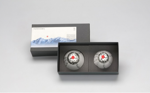 立山のぐい呑 - L ・ S セット 能作 酒器 錫 器 盃 杯 ギフト F