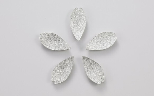 箸置 -「さくら」- 5ヶ入 セット 錫 おしゃれ 能作 ギフト FAD