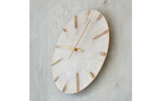 掛け時計 Quaint 斑紋純銀色 AZ15-06 SL 壁掛け時計 時計 Lemnos レ