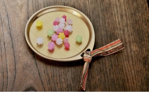 小物置き トリートレイ サークル 3点セット ゴールド 小物