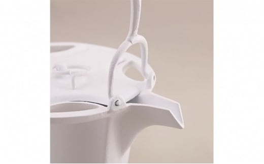 【高岡銅器】アルミ鋳物 燗鍋 七宝 白 民芸品 工芸品 伝統