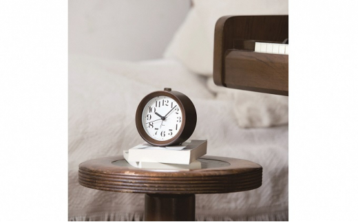 RIKI アラームクロック / ブラウン（WR09-15 BW）レムノス Lemnos 