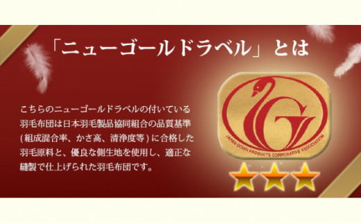 羽毛布団【QL（クイーンロング）】ハンガリー産ホワイトダ