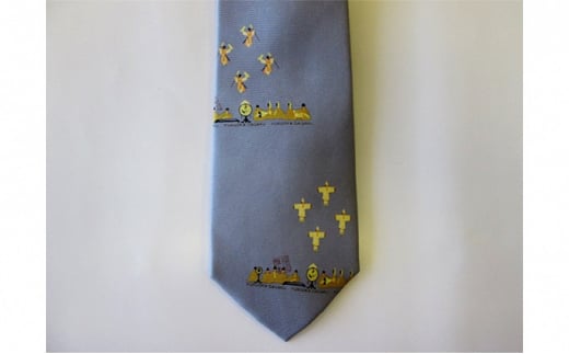 ネクタイ 福岡町 雅楽 グレー メンズ ファッション シルク 