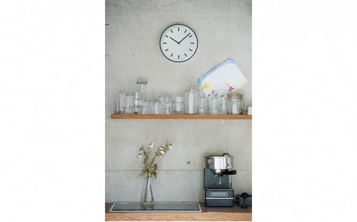 MONO Clock / ホワイト（LC10-20B WH） 工芸品 装飾品 民芸品 時計 