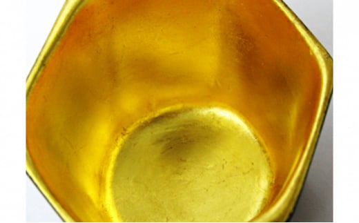 乾漆盃 内金箔 酒器 民芸品 工芸品 伝統技術 麻布 塗り重ね 