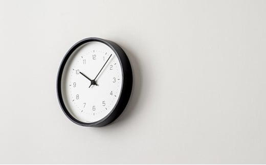 NEUT wall clock / ブラック（KK22-09 BK） 民芸品 工芸品 伝統技術 