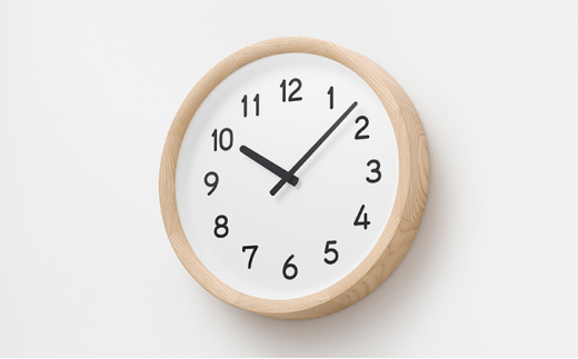 basin number / ナチュラル（PIL23-04 NT） インテリア 掛時計 時計