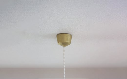 照明 ペンダントランプ 円錐 コード70cm 削りだし FUTAGAMI 工