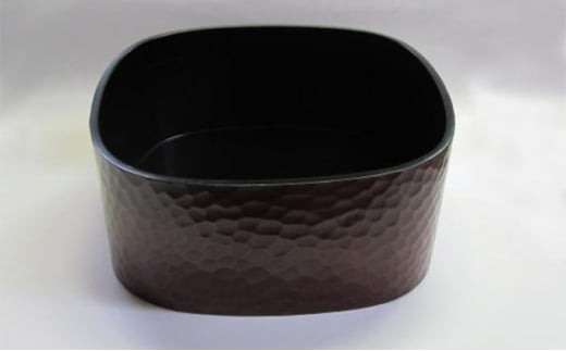 ［高岡漆器］ 茶櫃 彫刻塗 泰山木 雑貨 日用品 工芸品  FAD-12