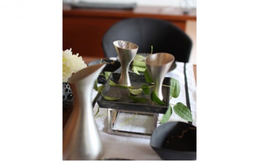 ［高岡銅器］ S-LINE ワイングラス 民芸品 工芸品 伝統技術  F