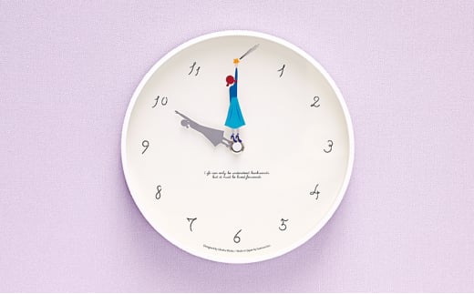 Herstory / MU23-12C shooting star 壁掛け時計 時計 Lemnos レムノス イ